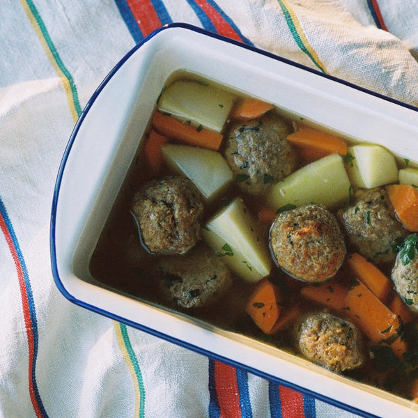 Beef Meatball Soup