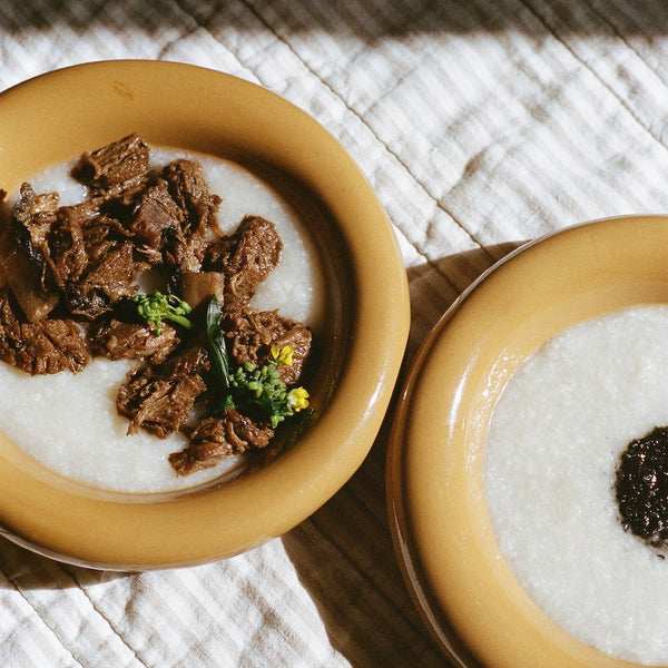 Sticky Beef Congee